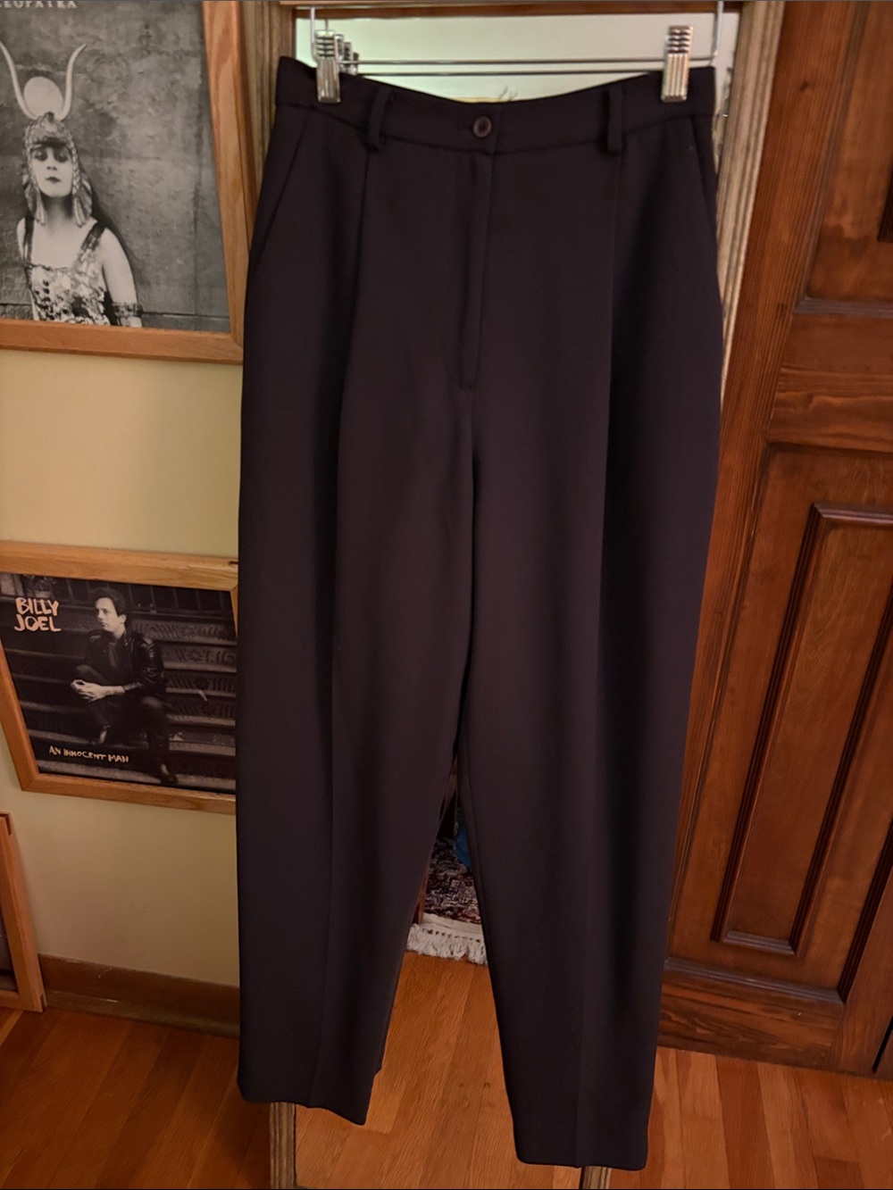 Men's Black Dress Pants - Classic Tailored Fit